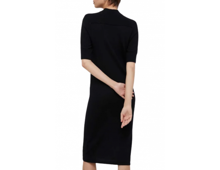 CALVIN KLEIN -EXTRA FINE WOOL 1/2 SLEEVE DRESS K20K205751_BEH | VROOM  Fashion Area Επώνυμη γυναικεία μόδα