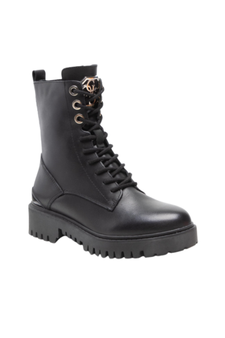 GUESS OLONE LACE-UP BOOT BLACK