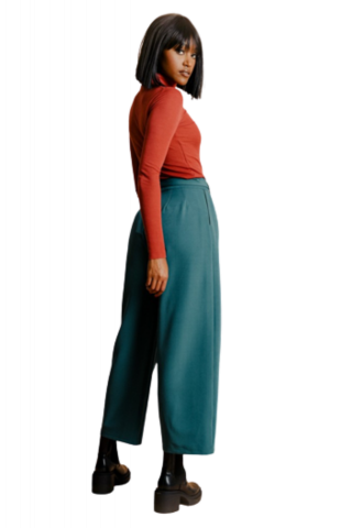 MOLLY BRACKEN LADIES KNITTED UNDERSWEATER TERRACOTTA