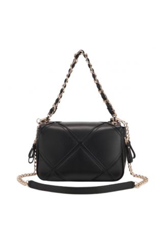 LA CARRIE ISABEL MED SHOULDER BAG SYNTHETIC BLACK - 358977