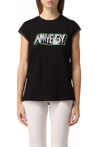 ANIYE BY T-SHIRT ANIYE BASIC BLACK