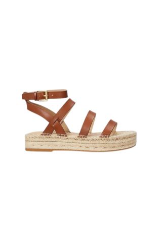 LAUREN RALPH LAUREN - SMOOTH CALF POLLY GLDTR ES FLT BROW - 358139