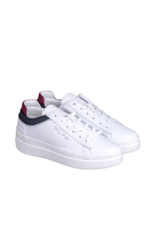 TOMMY HILFIGER FEMININE LEATHER SNEAKER YBR