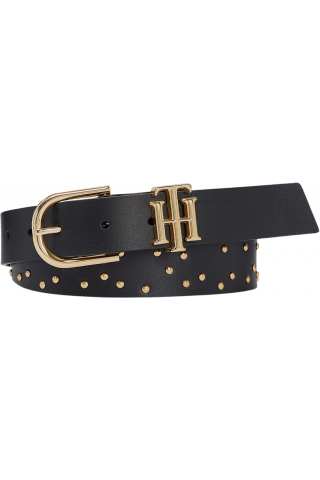 TOMMY HILFIGER LUX 3.0 STUDDED BLACK