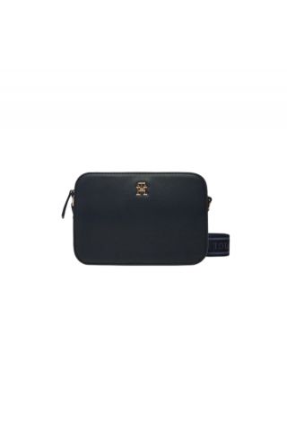 TOMMY HILFIGER - TH LOGOTAPE CAMERA BAG DARK BLUE - 358409
