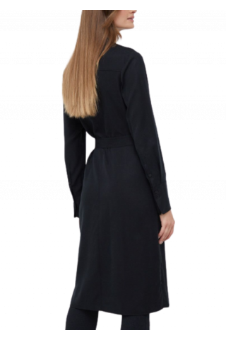 CALVIN KLEIN REFIBRA TENCEL MIDI SHIRT DRESS BEH