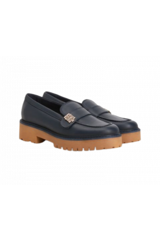 TOMMY HILFIGER HARDWARE CHUNKY LOAFER DW5