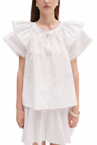 MeiMeiJ BLUSA OFF WHITE