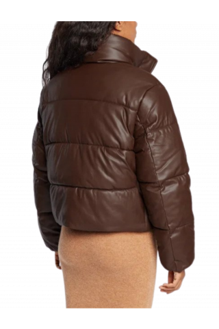 CALVIN KLEIN PU PADDED PUFFER JACKET GT8