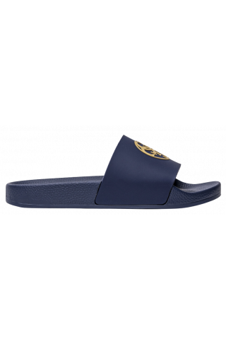 GUESS 4G LOGO BEACH SLIPPERS BLUE