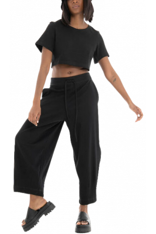 FOURMINDS CROP TOP BLACK