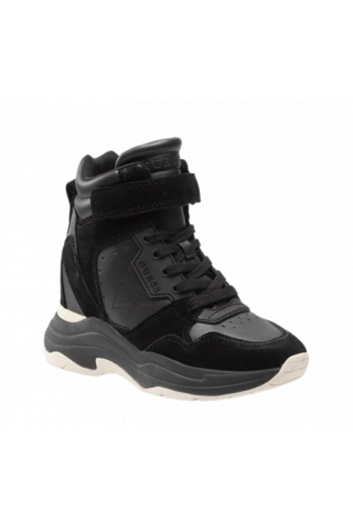 GUESS ORLANDO WOMEN'S ATHLETIC BOOT BLACK