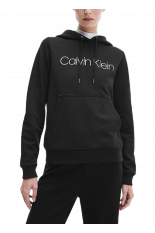 CALVIN KLEIN LS CORE LOGO HOODIE BEH