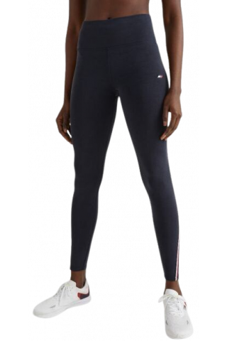 TOMMY HILFIGER HW SUEDEO MADAL GS TAPE LEGGING