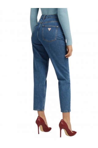 GUESS MOM JEAN PANT DENIM BLUE