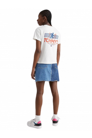 TOMMY HILFIGER T-SHIRT TJW TJ SPORTS CLUB SS YBL