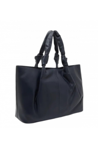 TOMMY HILFIGER TWIST LEATHER TOTE DW6