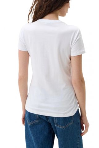 FRACOMINA BASIC LOGO T-SHIRT WHITE - 358106