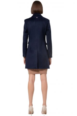 FRACOMINA SHORT COAT DARKBLUE