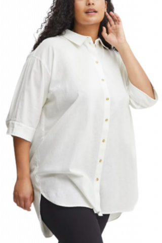 FRANSA FPMADDIE SHIRT 20612019_WHITE