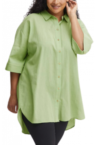 FRANSA FPMADDIE SHIRT SHORT SLEEVES 20612019_GREEN