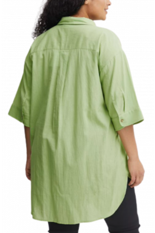 FRANSA FPMADDIE SHIRT SHORT SLEEVES 20612019_GREEN