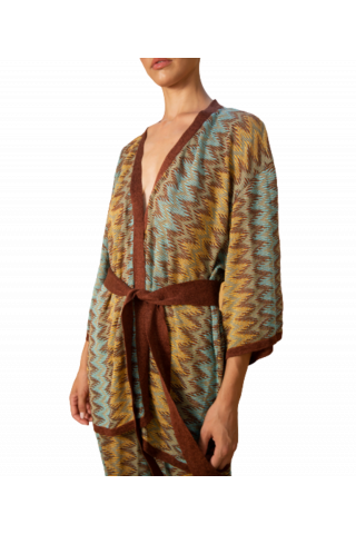 PORTAMI VIA NAXOS KIMONO SHINY MULTICOLOR