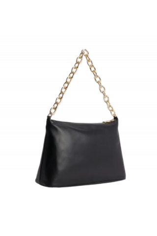 TOMMY HILFIGER - CASUAL CHIC LEATHER SHOULDER BAG AW0AW15019_BDS