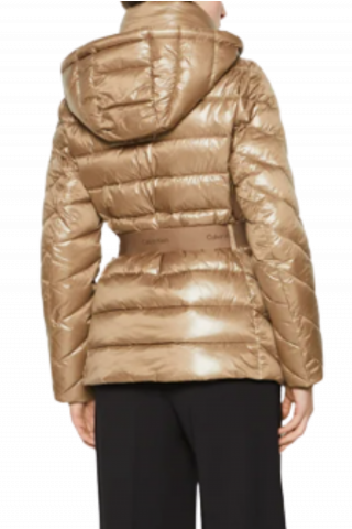 CALVIN KLEIN - ESS BELTED PADDED LW JACKET