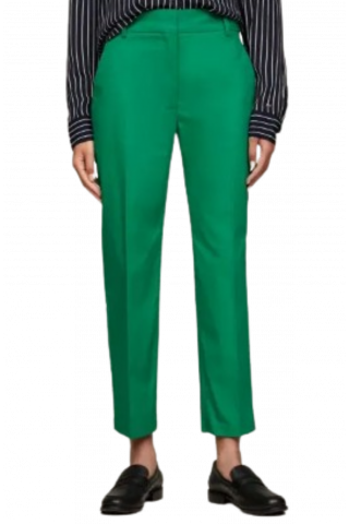 TOMMY HILFIGER SLIM STRAIGHT CO CHINO - OLYMPIC GREEN_L4B