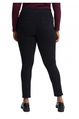 FRANSA TROUSERS CASUAL, FPZALIN PA 2, 20611112_BLACK