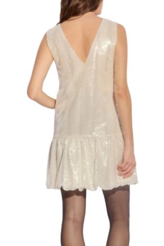 KOCCA SO*GOLD AVORIO DRESS 90%POL-10%ELAST ITALY