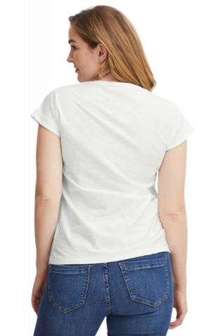 FRANSA - T-SHIRT FRDALIA TEE 1 20610690 WHITE