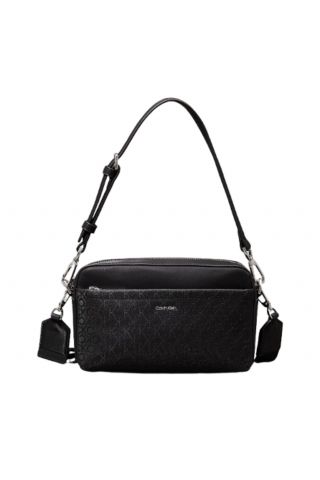 CALVIN KLEIN MUST CONV CAMERA BAG MONOGRAM BLACK - 358008