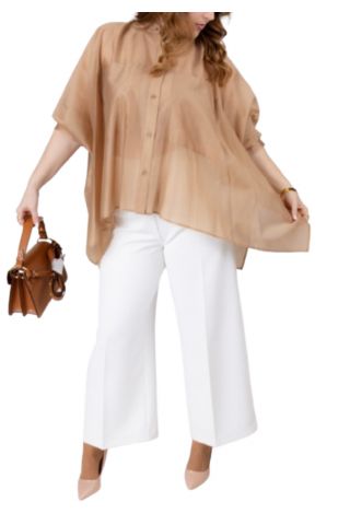MEIMEIJ SHIRT 85%LY-15%PL CAMEL - 358279