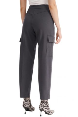 DIANA GALLESI TAGLIA CARGO TROUSER DARK GREY