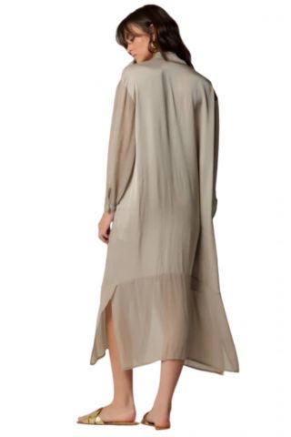 KOCCA JILDA GRIGIO DRESS 100% VISCOSE - 357759