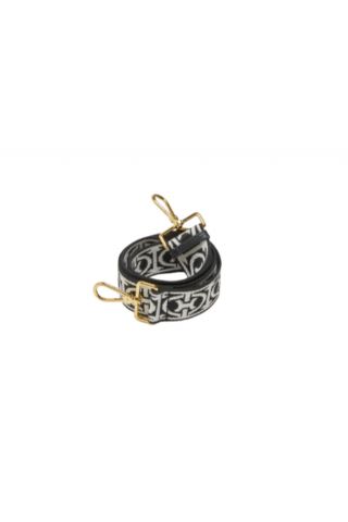 COCCINELLE NASTRO MONOGRAM SHO.ST.RIBB/GRA MULTI.NOIR/NOIR