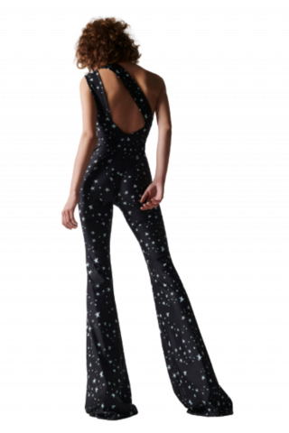 ANIYE BY POPPY JUMPSUIT STELLAR PO BLACK