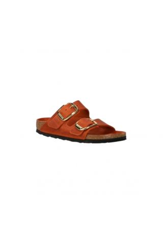 BIRKENSTOCK -ARIZONA BIG BUCKLE LEOI BURNT ORANGE HEX NARROW FIT