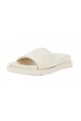 GUESS FABETZA SLIPPERS WHITE