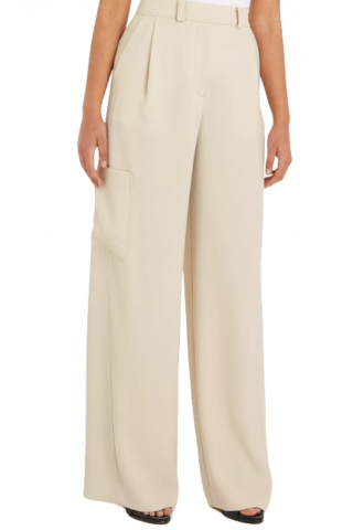 CALVIN KLEIN - STRETCH MELANGE LOW RISE PANT