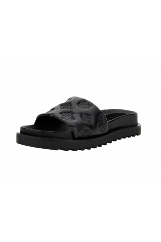 GUESS FABETZA SLIPPERS BLACK