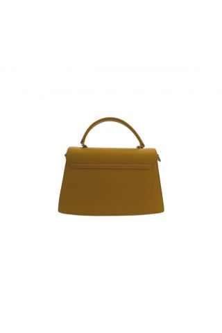 LA CARRIE - GRIS MES. HAND BAG SYNTHETIC MUSTARD