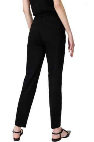 SARAH LAWRENCE TROUSERS R/W CHICO 7/8 BLACK