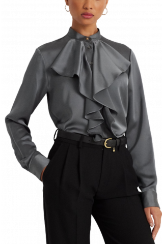 RALPH LAUREN SHIRT WT CHARM-TOP