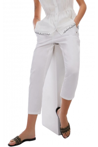 PENNY BLACK - BAMBOLA TROUSERS WHITE