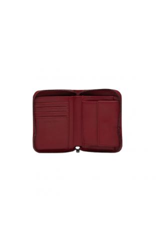 CALVIN KLEIN LINE QUILT MEDIUM ZIP AROUND BIKING RED