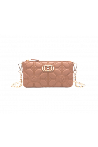 LA CARRIE PORTAFOGLIO TOUCHY POWDER DOOBLE WALLET/BAG LEATHER