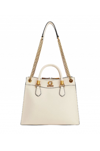 GUESS NELL GIRLFRIEND SATCHEL VB867807 STONE
